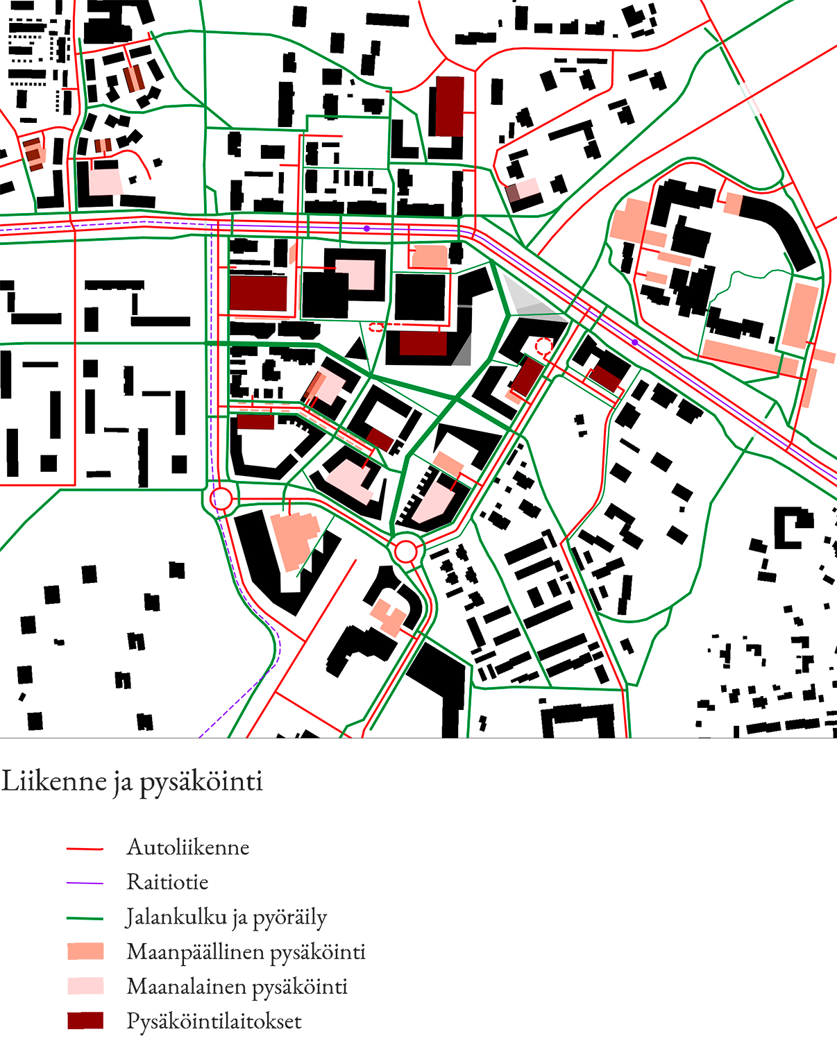 Raision Risteys Raision keskusta, 1. palkinto | LUO arkkitehdit